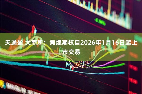 天通盈 大商所：焦煤期权自2026年1月16日起上市交易